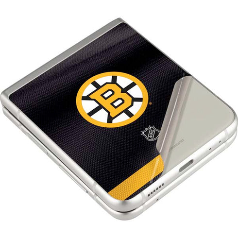 NHL Boston Bruins Home Jersey Galaxy Z Flip3 5G Skin
